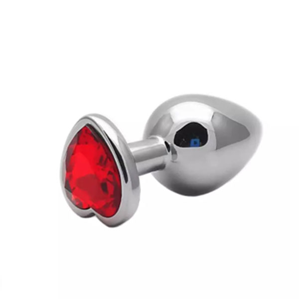 3 Piece Heart Shape Anal Plug 2 3 Piece Heart Shape Anal Plug - Image 2