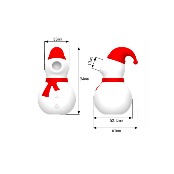 Christmas Series Clitoris Nipple Sucker G Spot Massager 3 Christmas Series Clitoris Nipple Sucker G Spot Massager - Image 3