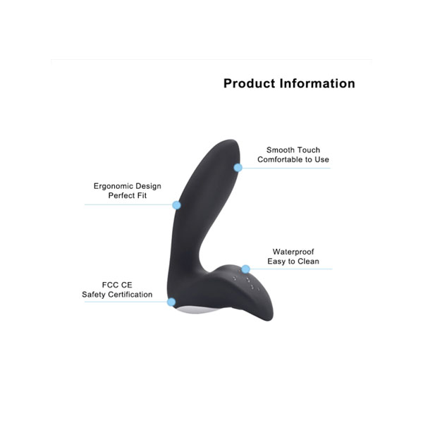High Quality Waterproof Dildo Prostate Massager 4 High Quality Waterproof Dildo Prostate Massager - Image 4